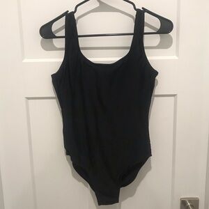No Boundaries Black One Piece Swimsuit, Small